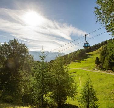 A cable car