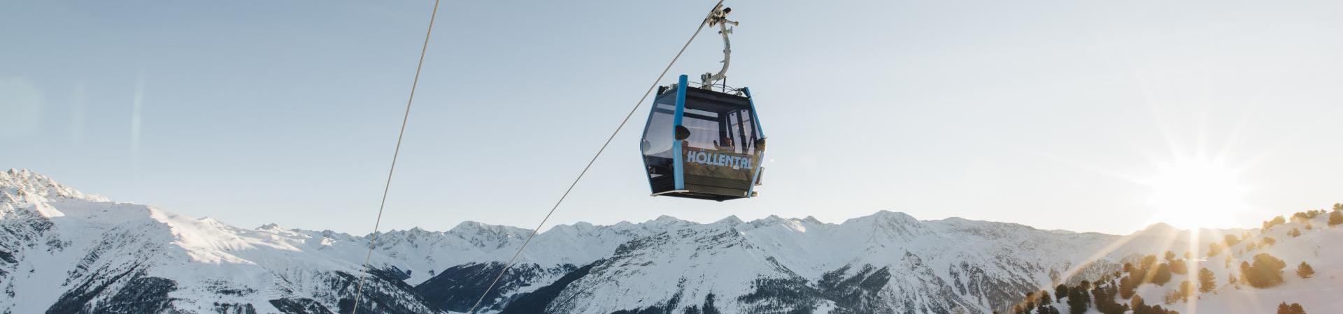 Belpiano-Malga S. Valentino Ski Area at the Resia Pass