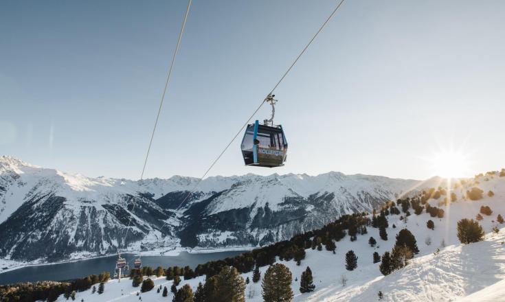 L’area sciistica Belpiano-Malga S. Valentino a Passo Resia