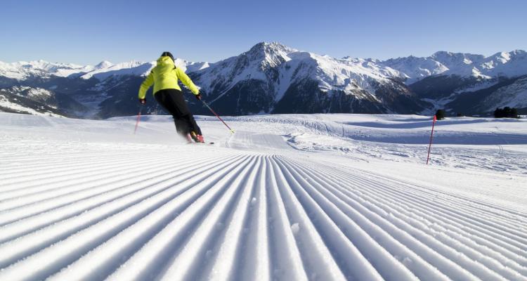 Skifahren im Vinschgau