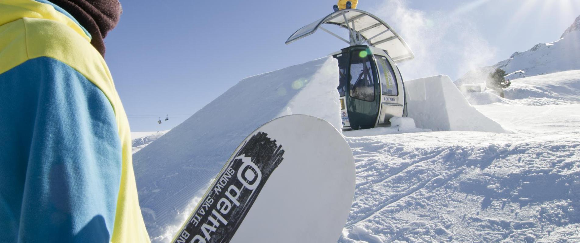 Der Snowpark Schöneben