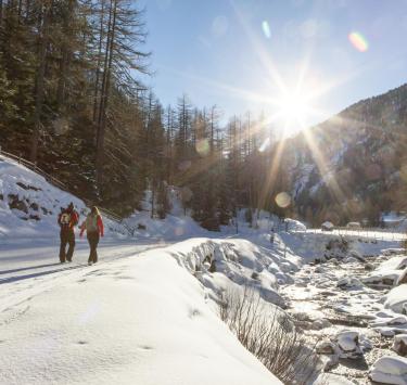 Winter hiking